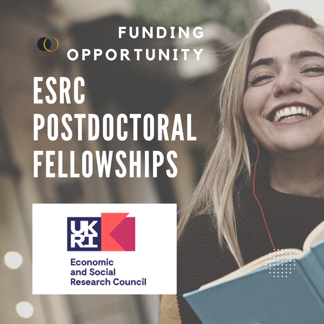 opportunitiesfy's tweet photo. 🚀 Apply Now: ESRC Postdoctoral Fellowships (2025) 

Boost your career with funding to develop publications, networks &amp; professional skills in social sciences. Apply by 25 March 2025!

👉 Details: https://t.co/VCzgBMt8Ov

#Postdoc #ESRC #ResearchFellowship https://t.co/EFbQJanVTc