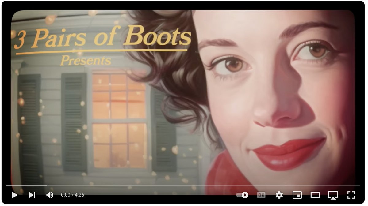 3PairsOfBoots's tweet photo. "I Miss The Tree", our Xmas song, video produced by David Dutton (Dutton Films) over 200,000 views now, still going strong!

Thanks to all the fans out there watching, bringing us major holiday cheer! Have a happy &amp; safe holiday with your family &amp; friends 

@duttonfilms https://t.co/Tzjd1E6tfJ