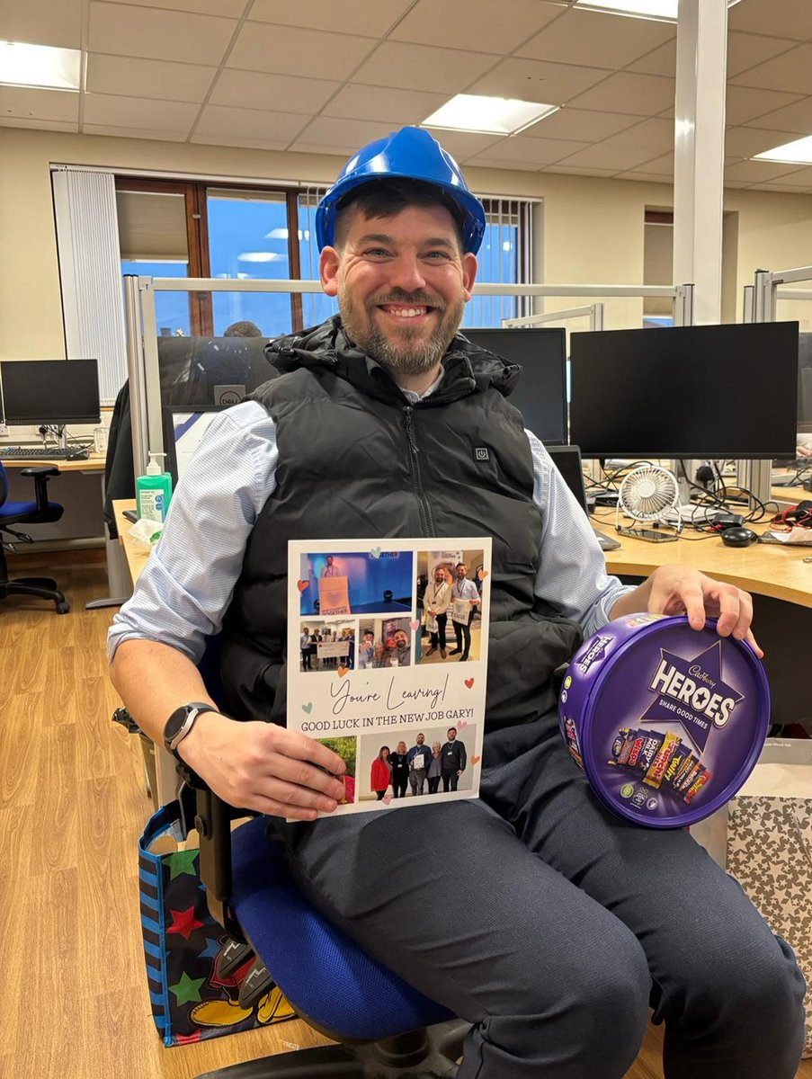Today we say a very fond farewell to Gary, our Charity Fundraiser who is off to take on a new venture. 👋

Over the past three years Gary has spoken to and supported many of our supporters sharing the impact of our charity and has enabled thousands of pounds to be raised.