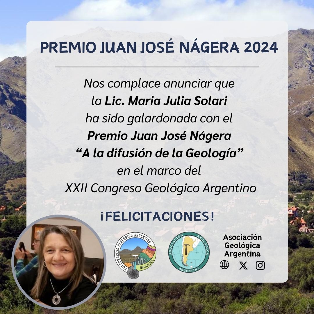 Asociación Geológica Argentina tweet media