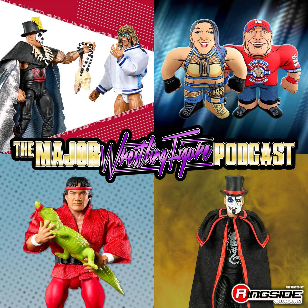 MajorWFPod's tweet photo. DOWNLOAD THE LATEST EPISODE OF @MajorWFPod!

@TheMattCardona, @Myers_Wrestling, &amp; @MarkSterlingEsq discuss @Mattel WWE Ultimate Edition Greatest Grudges, @getbigshots WWE pillows, WWE Superstars Series 13, @Jazwares RSC Sting, &amp; more!

RP TO ENTER TO WIN PRIZE FROM @RingsideC! https://t.co/FpOlHPedsJ