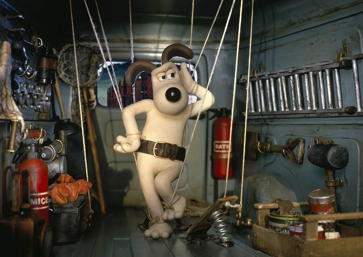HBOMaxFR's tweet image. Vos deux potes à modeler préférés sont sur Max 🐶🤦‍♂️ #Wallace&amp;amp;Gromit