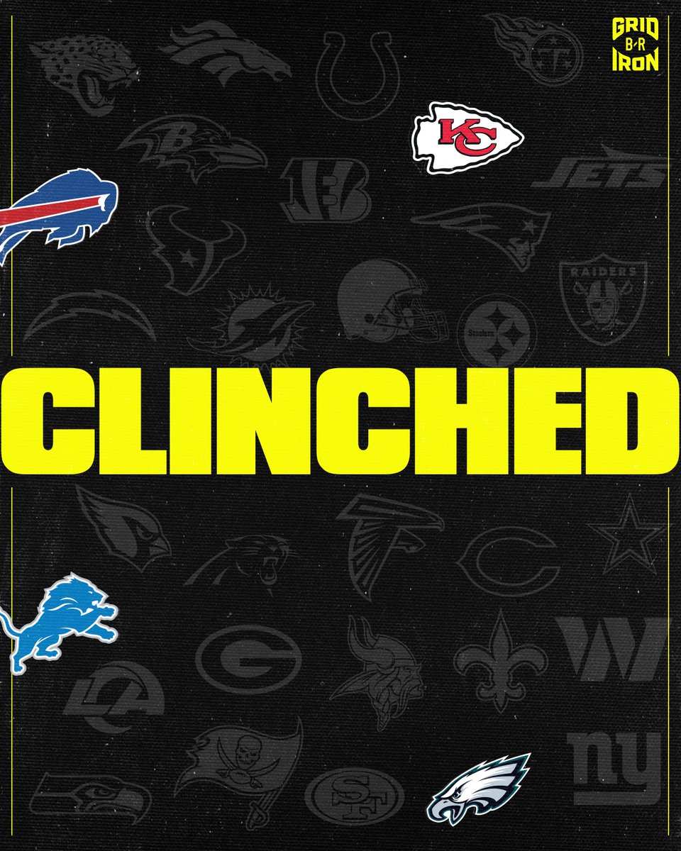 RT if your squad already punched their ticket to the playoffs 🎉