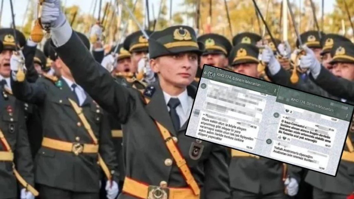👉Kara Harp Okulu yemin töreninde, kılıç çekilerek slogan atıldığı gerekçesiyle disiplin kuruluna sevk edilen teğmenlere ait olduğu iddia edilen Whatsapp konuşmalarının, ihracı istenen teğmenlere ait olmadığı ortaya çıktı…
👉Son 23 yıl devleti ele geçiren iç düşmanların TSK yı