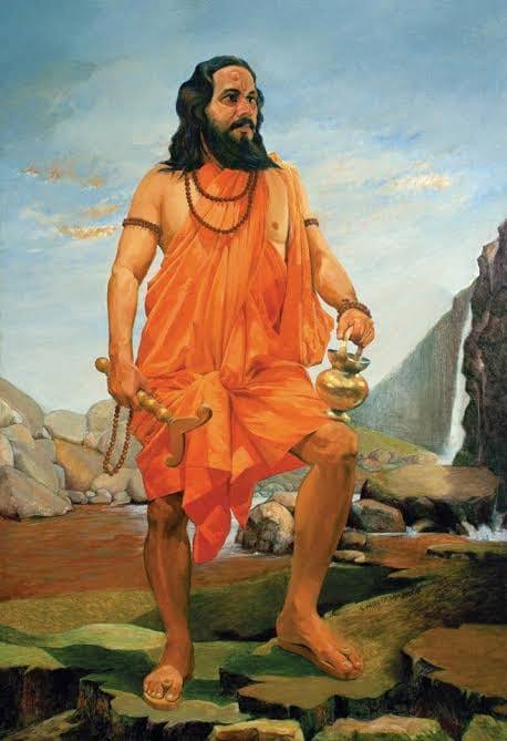 धर्मासाठी झुंझावें
झुंझोनीं अवघ्यासी मारावें
मारितां मारितां घ्यावें
राज्य आपुलें ।।१।।
देशद्रोही तितुके कुत्ते
मारोनि घालावें परते
देवदास पावती फत्ते
यदर्थीं संशोयो नाही ।।२।।
देव मस्तकीं धरावा
अवघा हलकल्लोळ करावां
मुलुख बडवावा कीं बुडवावा
धर्म संस्थापनेसाठीं ।।३।।
-समर्थ रामदास
