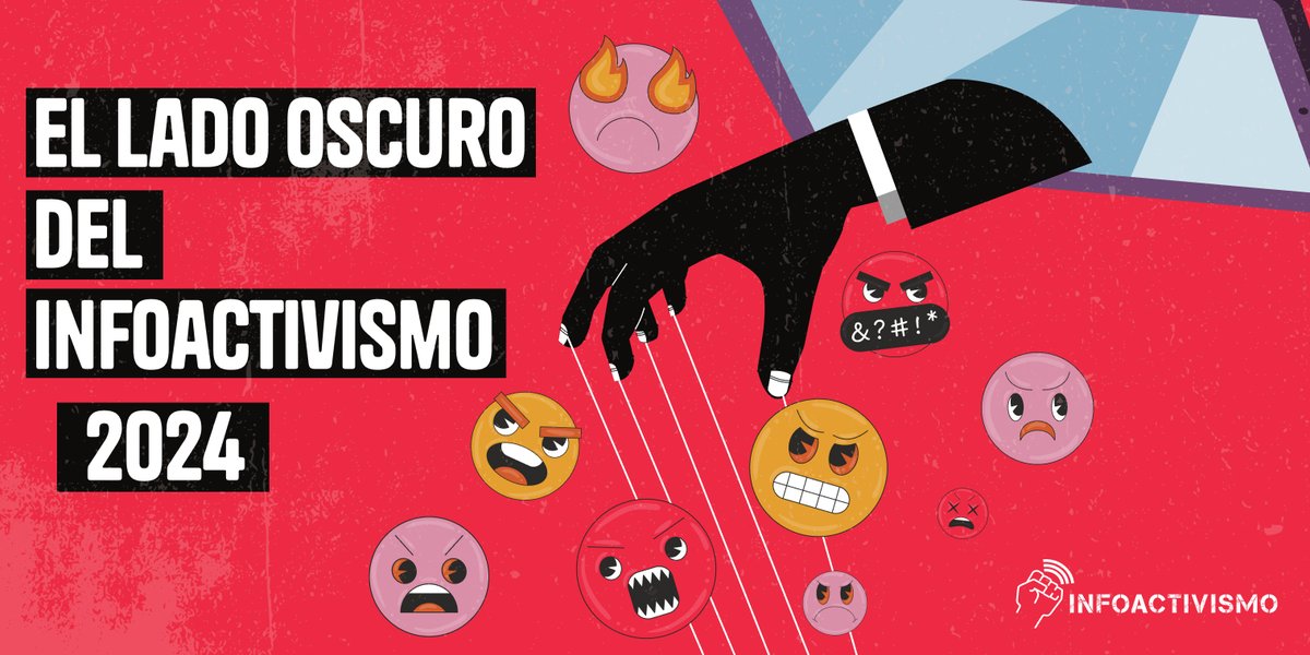 #LecturaRecomendada 📖🤓

¿Cuáles fueron los esfuerzos y campañas #antiderechos que tuvieron mayor impacto este 2024? 🌎💥

En El lado oscuro del #Infoactivismo en #LATAM te lo contamos y te damos algunas recomendaciones para hacerles frente. 😉💬

👉 infoactivismo.org/el-lado-oscuro…
