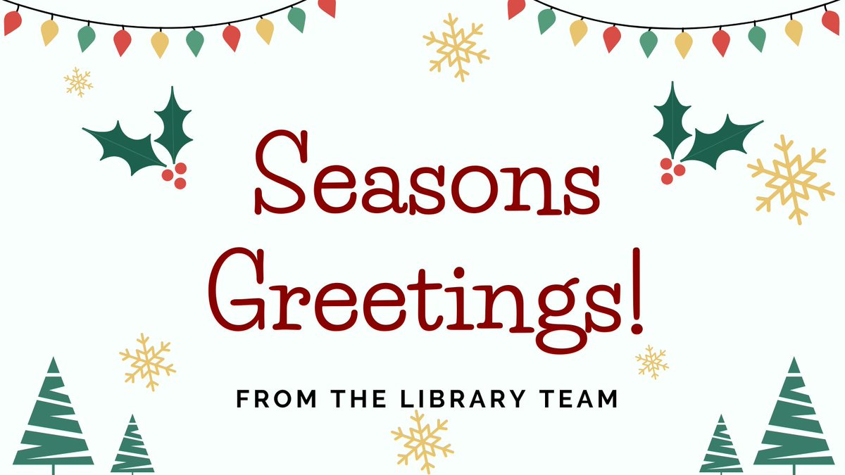 NBT Library and Knowledge Service (@nbt_library) on Twitter photo To all NBT Staff 🤩!
Merry Christmas and a Happy New Year from your Library Team! Thank you for all you do 🎄☃️🎁❄️
<a href="/PandTNBT/">People Team at NBT</a> <a href="/NmskNbt/">NMSK at North Bristol Trust</a> <a href="/NSnahper/">NBT_SNAHPer</a> <a href="/MedicineNbt/">MedicineNBT</a>
<a href="/NBT_QSIT/">Quality Safety Improvement Team</a> <a href="/NBTWomenNetwork/">North Bristol Trust Women's Staff Network</a> <a href="/ResearchNBT/">Research at North Bristol NHS Trust</a>
<a href="/EducationNBT/">ClinicalEducationNBT</a> <a href="/ASCRnbt/">AwesomeASCR</a> To all NBT Staff 🤩!
Merry Christmas and a Happy New Year from your Library Team! Thank you for all you do 🎄☃️🎁❄️
<a href="/PandTNBT/">People Team at NBT</a> <a href="/NmskNbt/">NMSK at North Bristol Trust</a> <a href="/NSnahper/">NBT_SNAHPer</a> <a href="/MedicineNbt/">MedicineNBT</a>
<a href="/NBT_QSIT/">Quality Safety Improvement Team</a> <a href="/NBTWomenNetwork/">North Bristol Trust Women's Staff Network</a> <a href="/ResearchNBT/">Research at North Bristol NHS Trust</a>
<a href="/EducationNBT/">ClinicalEducationNBT</a> <a href="/ASCRnbt/">AwesomeASCR</a>