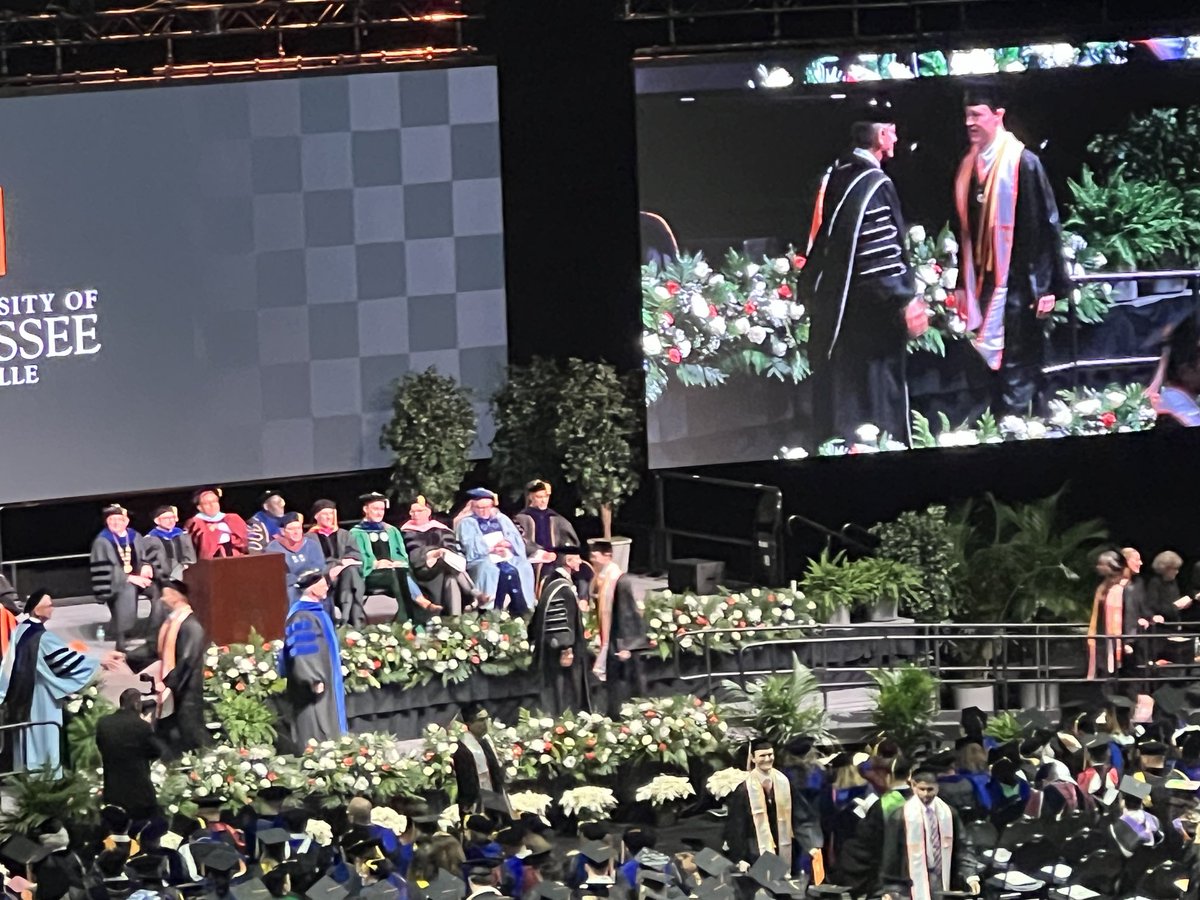 Kaleb is a University of Tennessee Graduate. So Proud of you!!