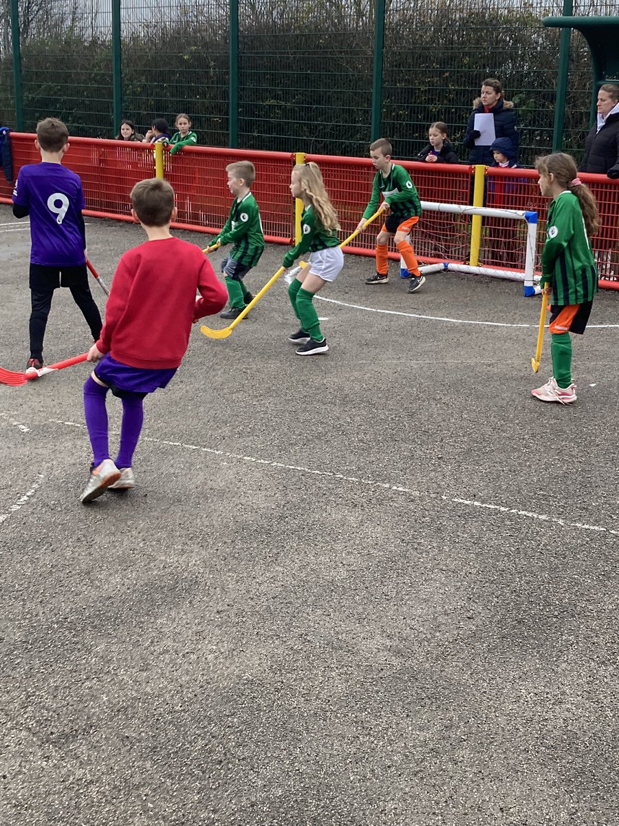 SpringwoodPE's tweet photo. Great afternoon for the year 3/4 Hockey tournament. The children were brilliant finishing as runners up. Huge thank you to the Sports Leaders and to Josh and Louie for doing a fantastic job refereeing #SpringwoodPE #SportsLeaders https://t.co/nR3FlGDf54