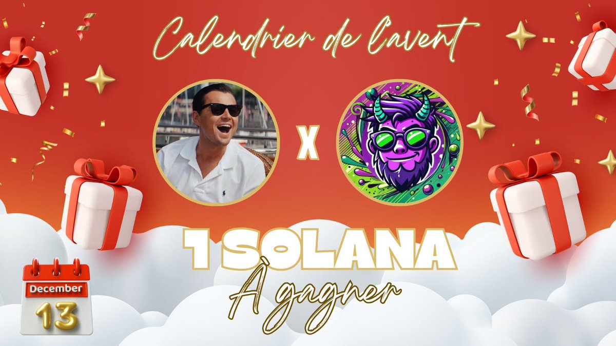 🎄 CALENDRIER DE L'AVENT #13 🎅

Aujourd'hui c'est avec @LokiTif qu'on vous régale!

🎁 1 $SOL

Loki, c'est le Bot de Copy Trading automatisé n°1 en France 🇫🇷

👉 Pour participer:

✅RT
✅Follow <a href="/DempseyWeb3/">Dempsey</a> &amp; @LokiTif 
✅Tag 2 bros

Les TAS seront faits le 25/12 !