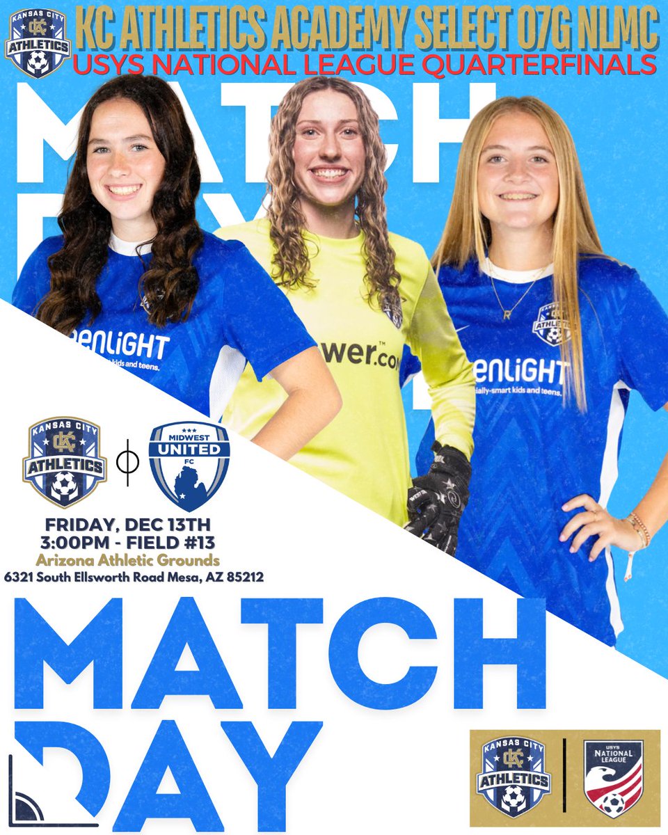 KC Athletics Academy Select 07G NLMC tweet media