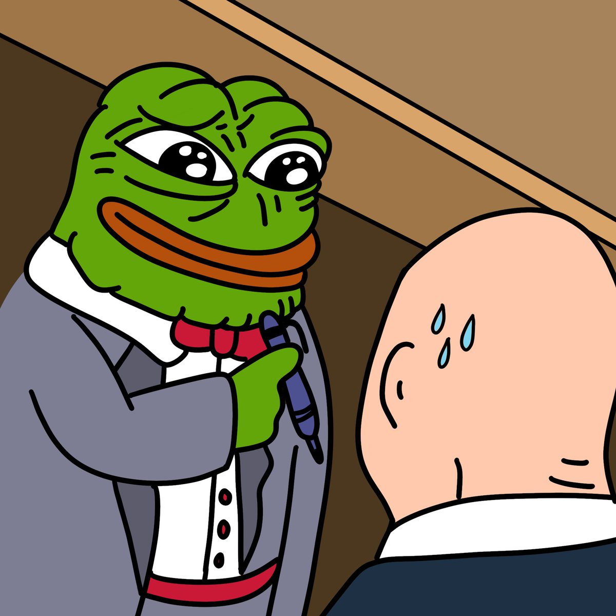 If you can't sell this pen to Pepe than you aren't ready for those riskier Index's. Patience is key 🔑