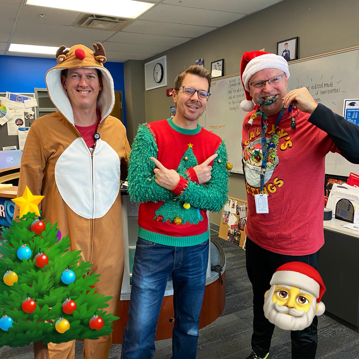 e-Communication (@olathe_ecomm) on Twitter photo Holiday spirit is in full swing in our e-communication academy! 🎄 Our teachers rocking the festive gear and showing us how to spread cheer. No grinches in this bunch—just good vibes and great lessons! <a href="/RavenPrideONW/">RavenPrideONW</a> <a href="/Olathe21st/">21stCenturyAcademies</a> <a href="/APCogswell/">Leah Cogswell</a> <a href="/ChrisZuck/">Chris Zuck</a> Holiday spirit is in full swing in our e-communication academy! 🎄 Our teachers rocking the festive gear and showing us how to spread cheer. No grinches in this bunch—just good vibes and great lessons! <a href="/RavenPrideONW/">RavenPrideONW</a> <a href="/Olathe21st/">21stCenturyAcademies</a> <a href="/APCogswell/">Leah Cogswell</a> <a href="/ChrisZuck/">Chris Zuck</a>