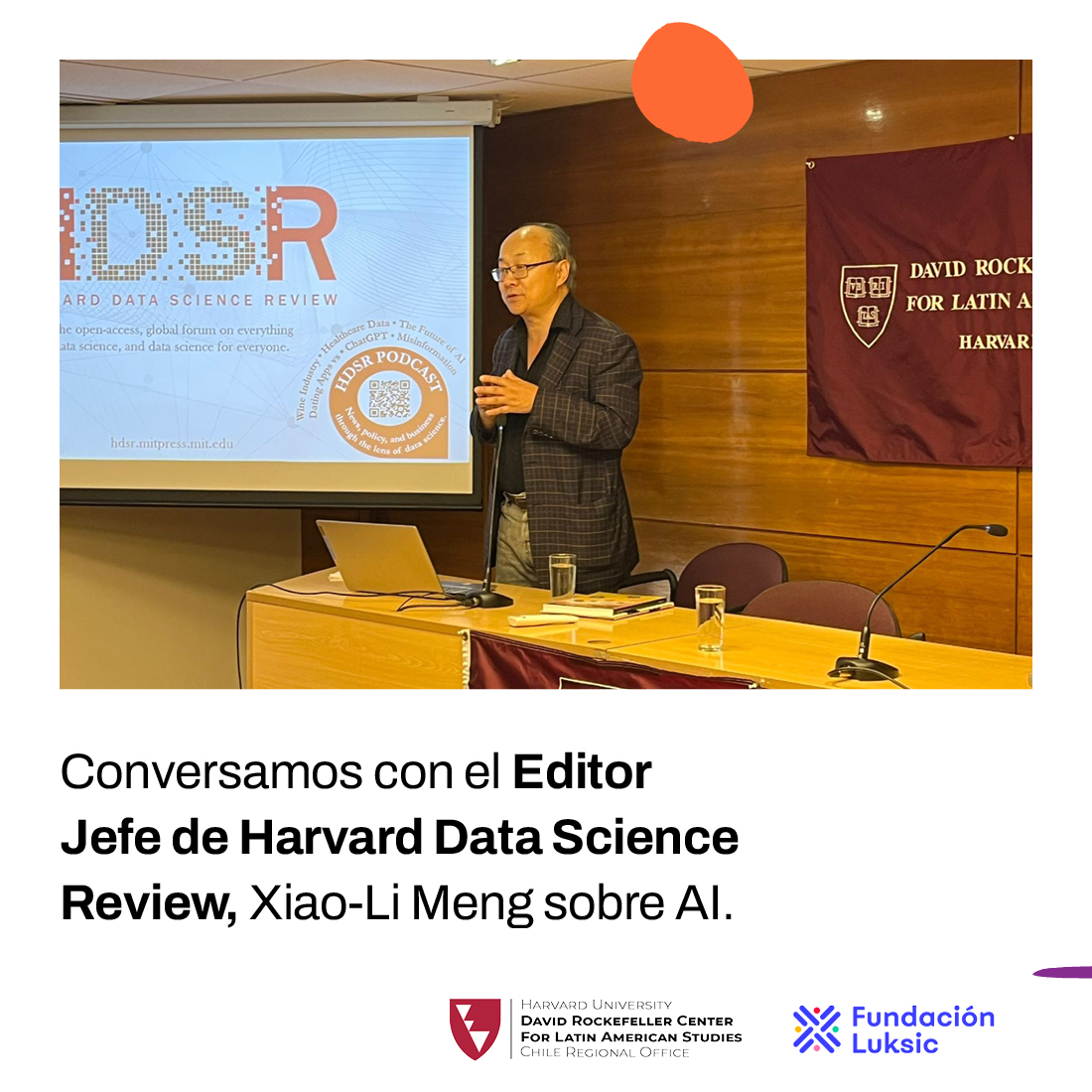 Fundacion Reimagina (@reimagina_org) on Twitter photo 🎓Junto a DRCLAS Chile Office <a href="/HarvardDRCLAS/">DRCLAS @ Harvard</a> y Fundación Luksic, invitamos al profesor y co-editor de Harvard Data Science Review <a href="/TheHDSR/">Harvard Data Science Review</a> , Xiao-Li Meng para conversar sobre el impacto de la inteligencia artificial en la educación. 🎓Junto a DRCLAS Chile Office <a href="/HarvardDRCLAS/">DRCLAS @ Harvard</a> y Fundación Luksic, invitamos al profesor y co-editor de Harvard Data Science Review <a href="/TheHDSR/">Harvard Data Science Review</a> , Xiao-Li Meng para conversar sobre el impacto de la inteligencia artificial en la educación.