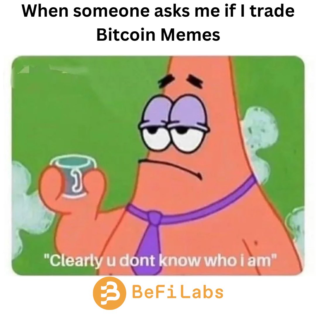 KryptomonarchX's tweet photo. With @BefiLabs you will soon be able to instantly trade Bitcoin memecoins with USDT. NO Extra Steps. It's straight in your wallet. Don't be retarded and burn extra time & money doing it anywhere else.

Coming Soon - https://t.co/obPhJFrjDO

Measnwhile, $BEFI is still a low-cap at $2.5 mil