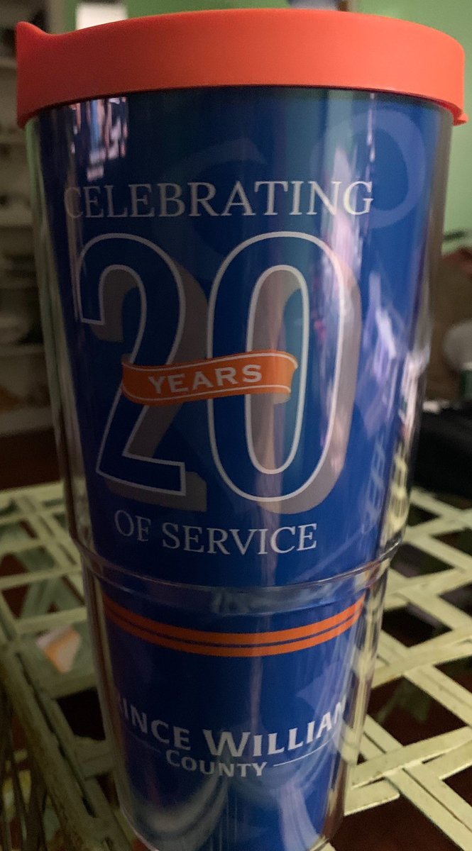 Last Friday, BJ celebrated her 20th anniversary with Prince William County! Thank you, BJ, for all the hard work, dedication, and love you have brought to this county!