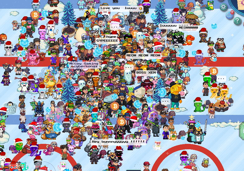 MccoyxGaming's tweet image. Pixel Cat Christmas Party🎄🎉

#PixelCreator #RoninCreator