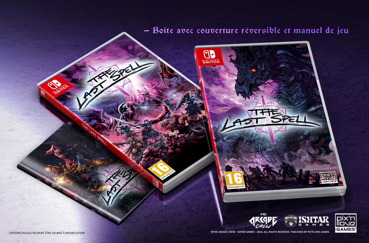 🎅 ADVENT CALENDAR 🎅

Try to win a copy of The Last Spell on #NintendoSwitch!

➡️ RT + Like
➡️ Follow @Pixnlove_games

👉 Draw on Monday!
