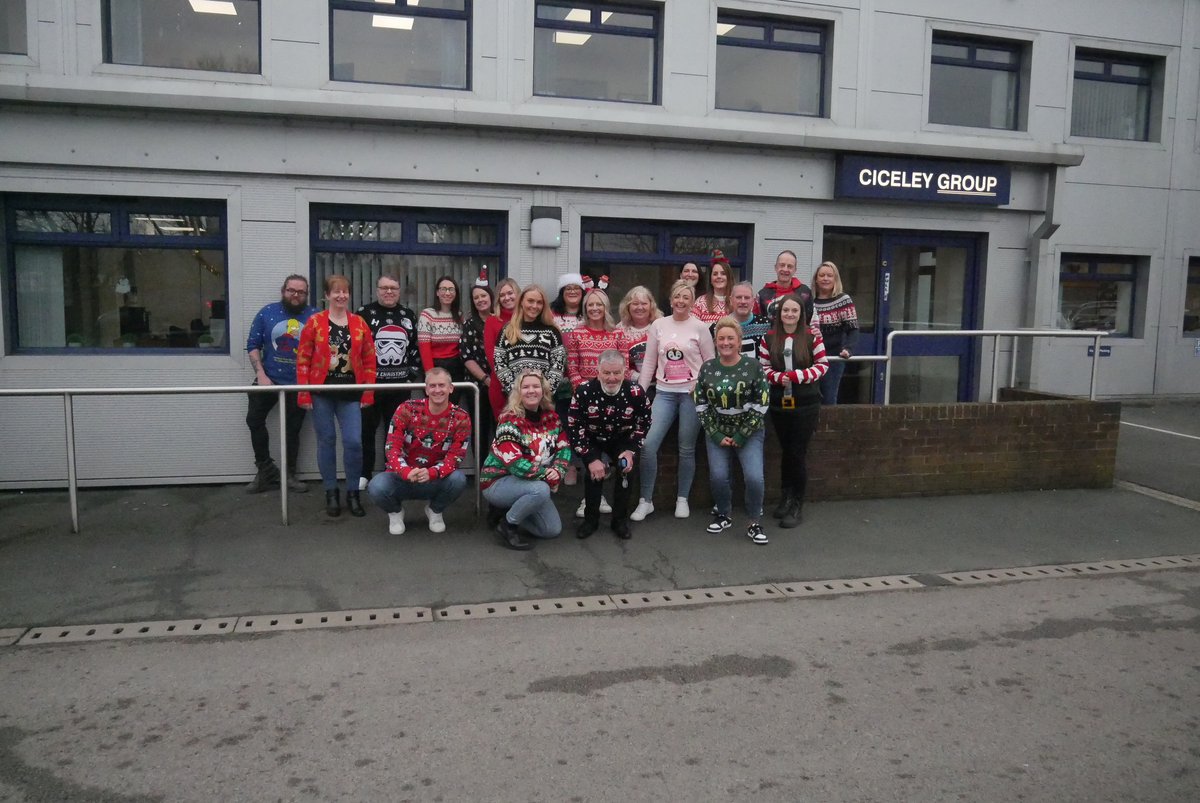 CiceleyMercedes's tweet photo. Today, it's our Christmas Jumper Day, and we're feeling festive and bright! 🎄

Thanks to all the team who've got involved and helped to raise some money for a fantastic cause. 🌟 https://t.co/K5pPZ3RmZm
