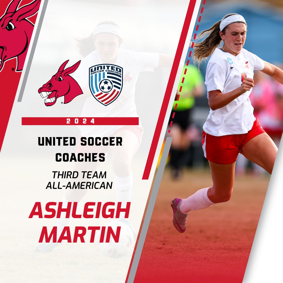 Jennies Soccer (@ucm_soccer) on Twitter photo Ashleigh Martin has been named a 2024 <a href="/UnitedCoaches/">United Soccer Coaches</a> Third Team All-American!
She is the 22nd All-American in program history.
📝 | bit.ly/3ZPeZC7
#teamUCM Ashleigh Martin has been named a 2024 <a href="/UnitedCoaches/">United Soccer Coaches</a> Third Team All-American!
She is the 22nd All-American in program history.
📝 | bit.ly/3ZPeZC7
#teamUCM