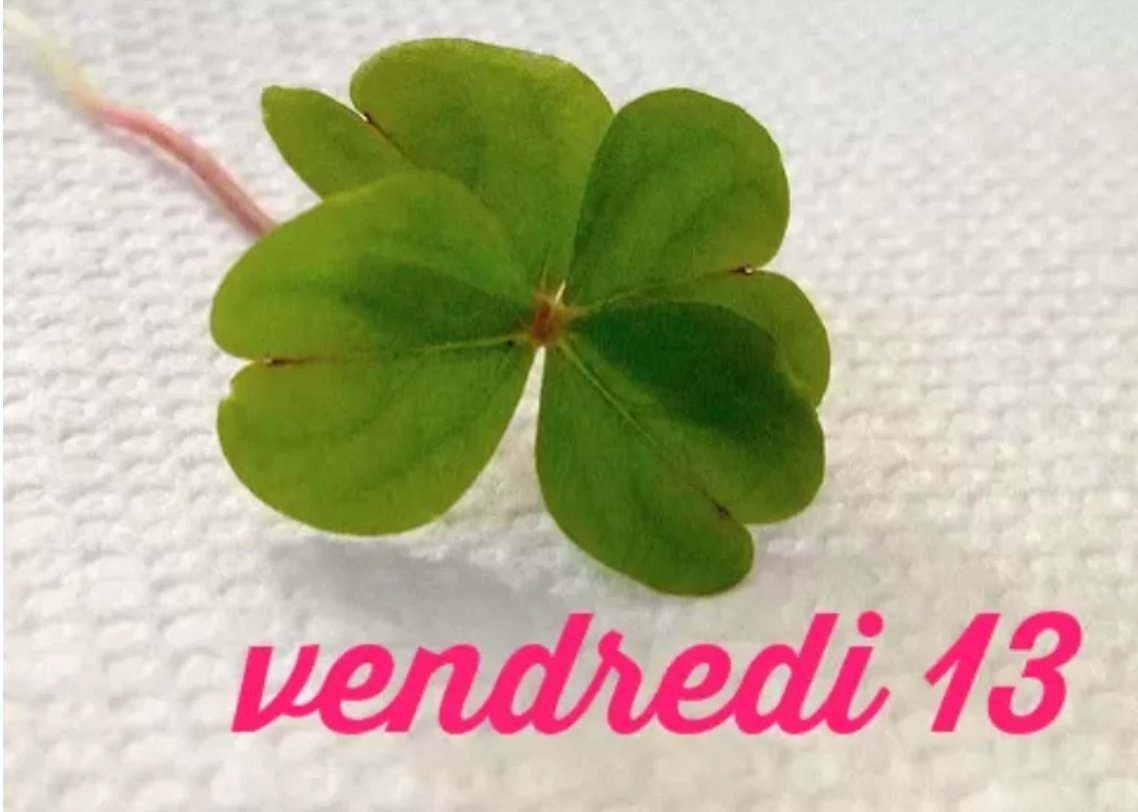 Heute ist Freitag, der 13. Eigentlich ein Unglückstag. Doch ein Franzose lässt sich davon nicht beeindrucken. Im Gegenteil! Wollt ihr wissen, warum?
bit.ly/aberglaubeFR13x