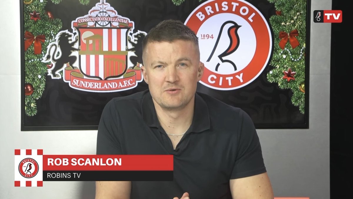 RobScanlon_TV's tweet photo. Lovely to be back working with the excellent team at @brandvoxuk and @BristolCity this week for the midweek game at Sunderland! https://t.co/GVoJE6E5lm