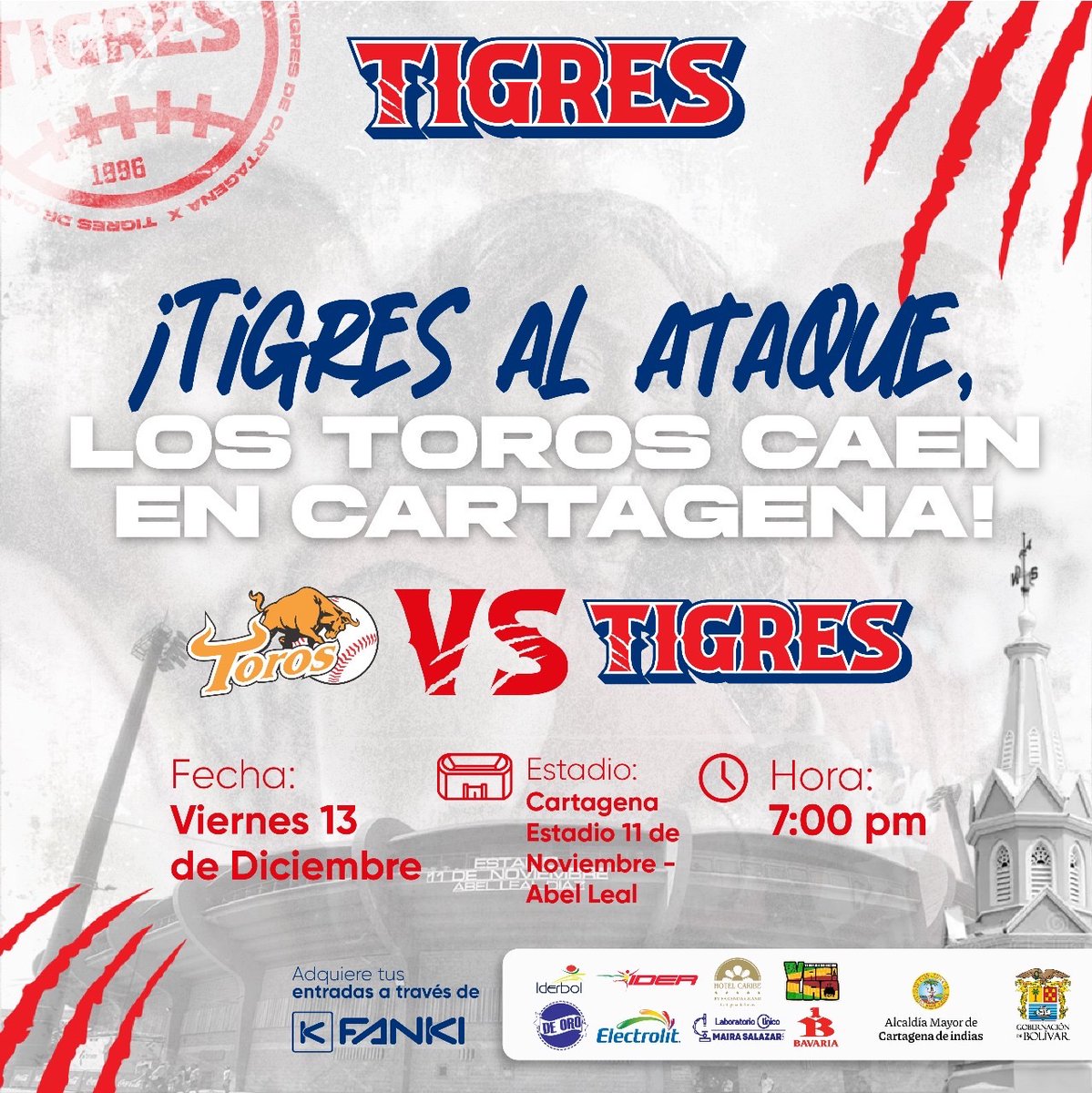 Tigres de Cartagena tweet media