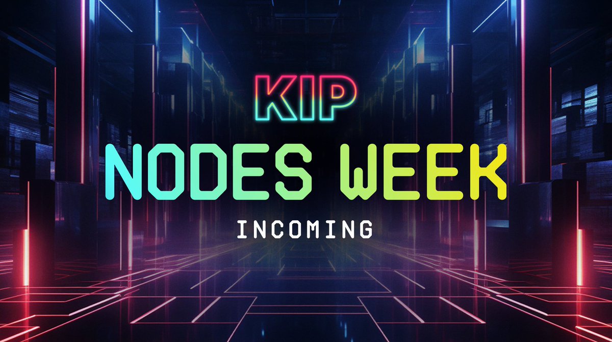 KIPprotocol's tweet image. Node Week is Almost Here!

The moment you've been waiting for is finally arriving— Checker Node Rewards are about to go live.

🟢 Node Holders Lounge
Join an exclusive circle of Node enthusiasts and NAAS partners. Connect your wallet holding the Node NFT to gain access on…
