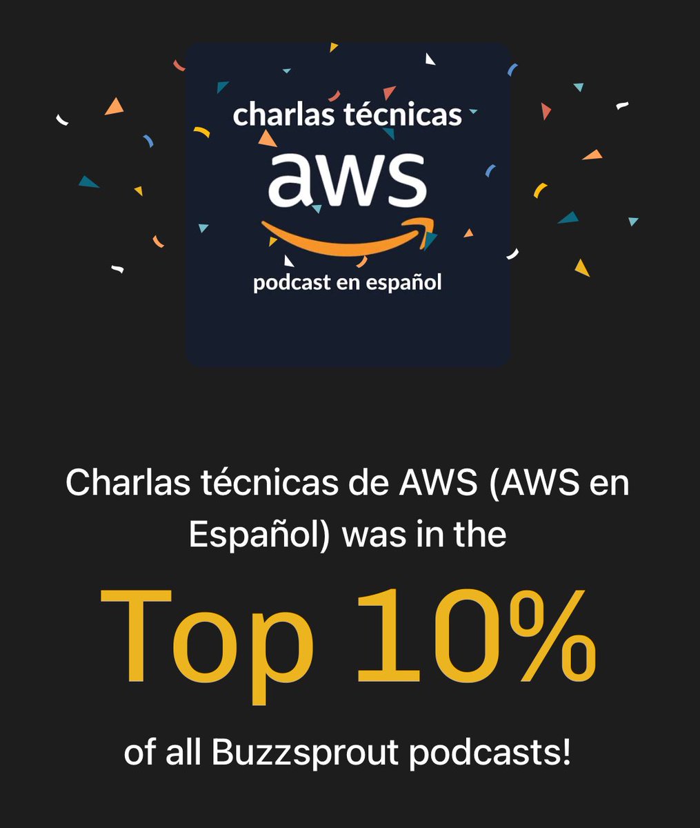 Charlas técnicas de AWS tweet media