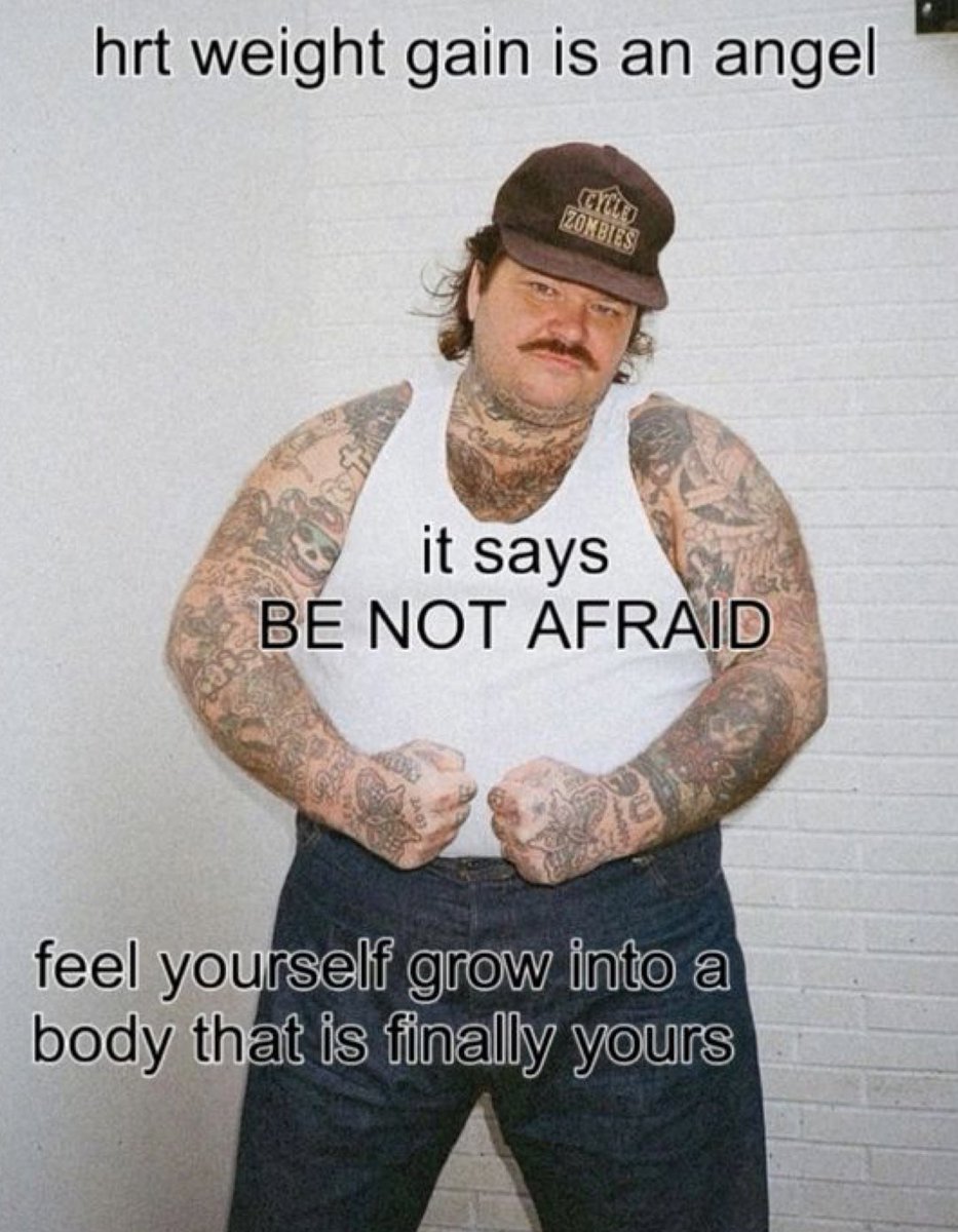 animal2you's tweet image. some transmascs really need to see this... the way y'all talk about weight gain on t is actually disgusting