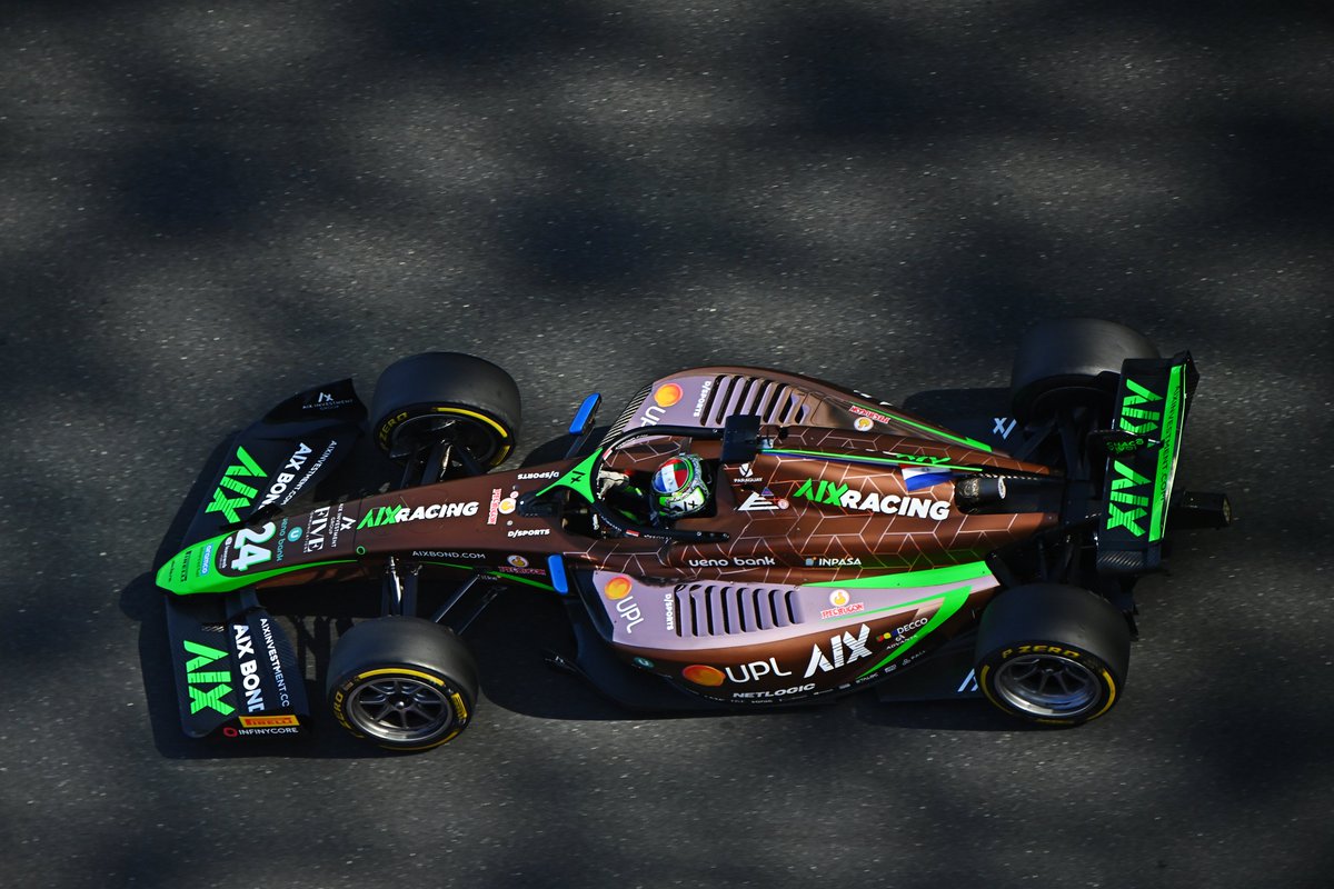 Formula2's tweet photo. Post-season testing ✅

THE FASTEST TIMES PER SESSION 💨⏱️👇

DAY 1 AM - Martins 1:36.799
DAY 1 PM - Crawford 1:36.697
DAY 2 AM - Duerksen 1:35.583 🔥
DAY 2 PM - Duerksen 1:36.533 
DAY 3 AM - Martins 1:35.773
DAY 3 PM - Marti 1:37.351

#F2 #F2Testing https://t.co/DOLLy4nFP6