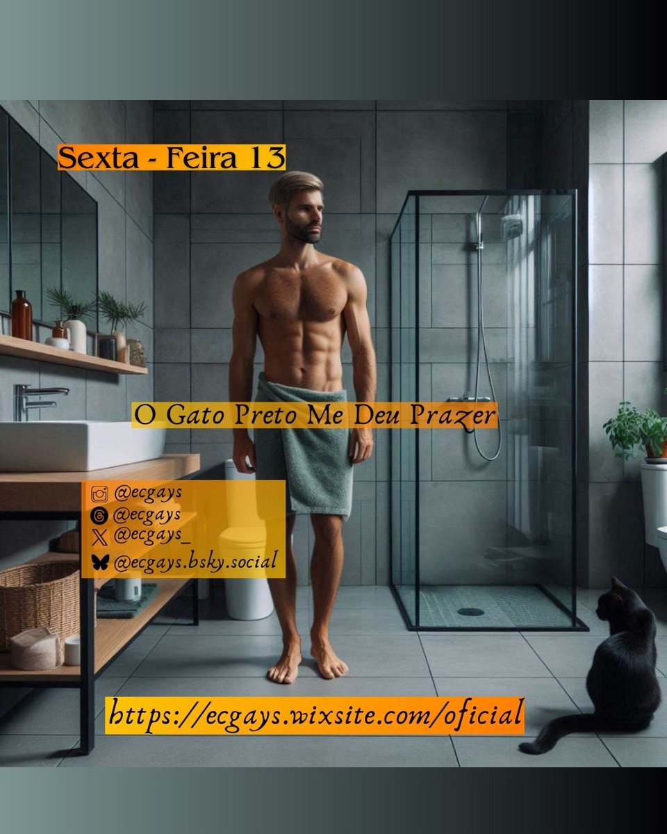 "Eu o olhei de cima para baixo e não acreditava que o meu gatinho de estimação havia se transformado em um homem de 1,85."Leia a Seguir

#erickcontosgays, #ecgays, #literaturalicenciosa,
#casoseroticos, #contoseroticos, #relatoseroticos,

ecgays.wixsite.com/blogecgays/pos…