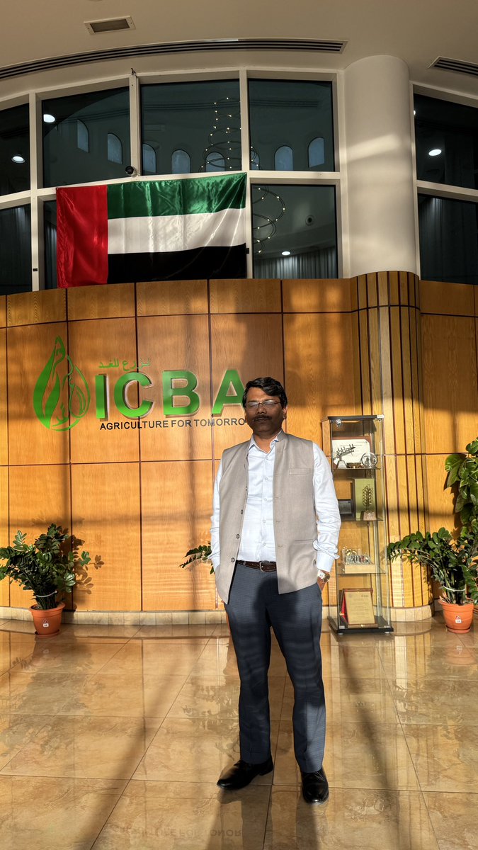 Dr Dinesh Chauhan (@dkchauhan) on Twitter photo At <a href="/ICBAAgriculture/">International Center for Biosaline Agriculture</a> ICBA: Specializes in addressing agricultural challenges in saline and arid environments. At <a href="/ICBAAgriculture/">International Center for Biosaline Agriculture</a> ICBA: Specializes in addressing agricultural challenges in saline and arid environments.