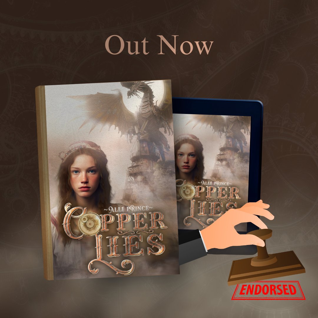 michellenezat's tweet image. It's finally here! Copper Lies by @alliprinceauthor

Your heart will race at the destructive mechanical dragon AND at the internal struggles of a girl with a complicated past. Great storyline AND deeper themes? Yes, please!

It's available on Amazon now! amzn.to/4iOhTyD