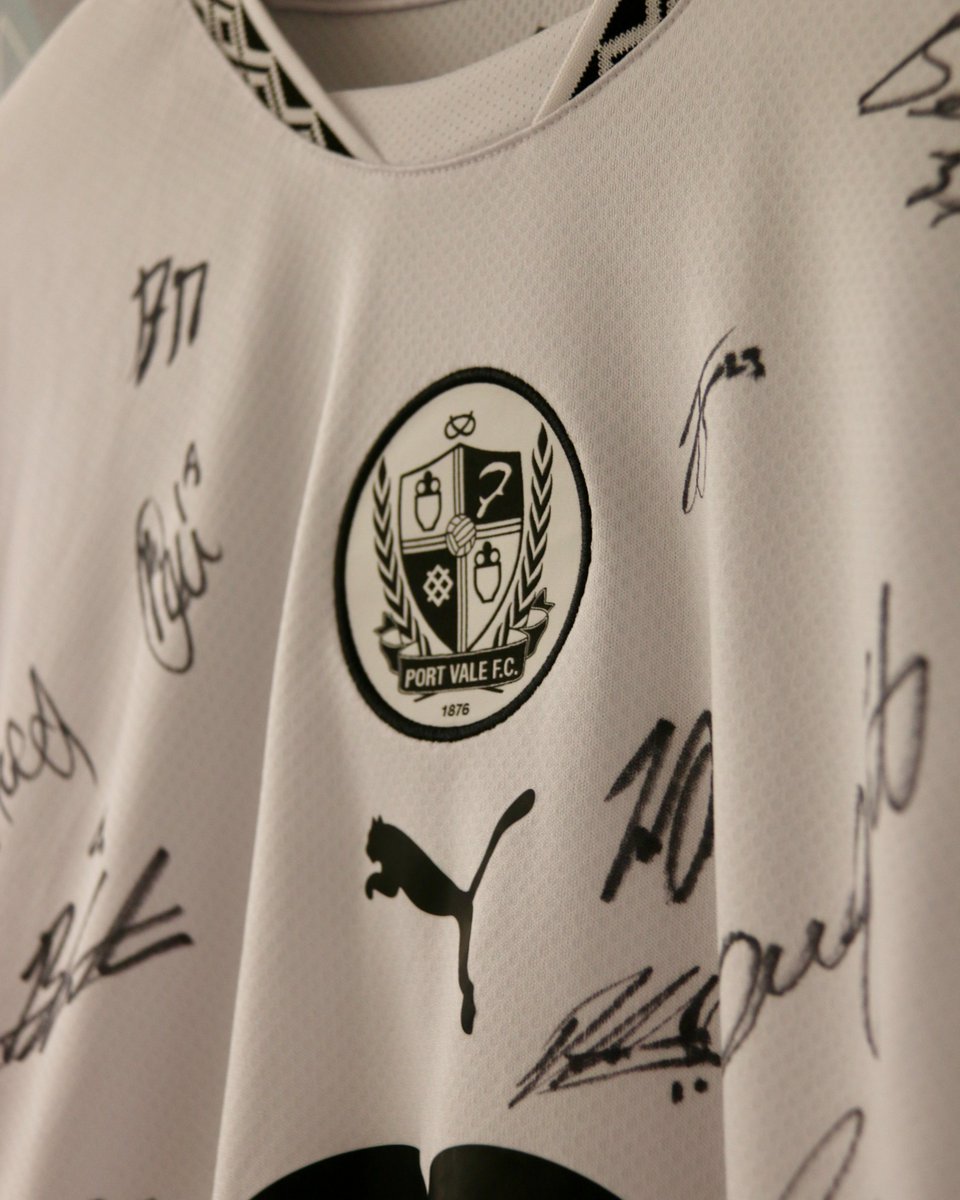 jameson_uk's tweet photo. Day 8
We’re calling on all Port Vale fans for a special prize: a signed 24/25 shirt ⚫⚪
 
To enter today’s giveaway, tell us about the unsung hero at your club – whether it’s a player, fan, or staff member. Drop your answer in the comments below, and we’ll choose the best!
@OfficialPVFC
