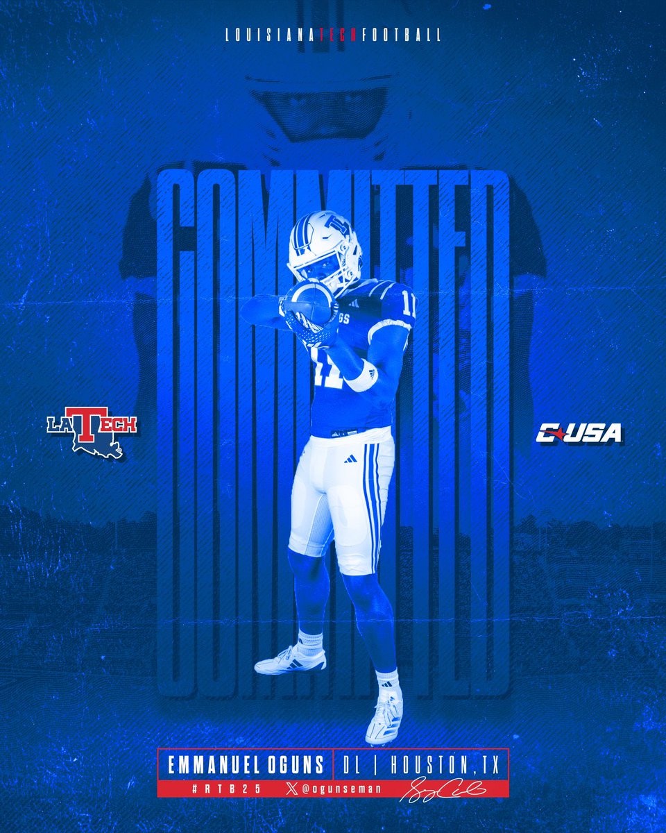 1000% COMMITTED!🔵🔴 AGTG!! <a href="/LATechFB/">LA Tech Football 🏈</a>