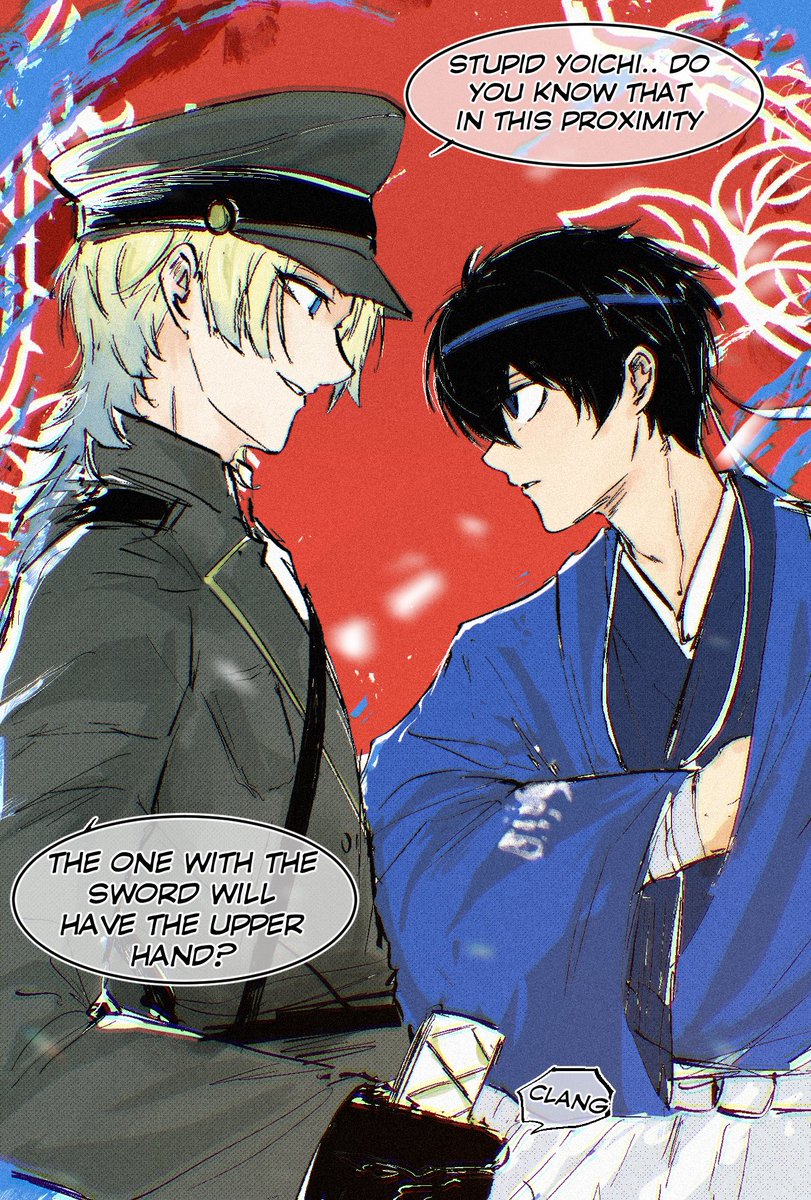 anisnotonfire_'s tweet image. #カイ潔 #kiis ⚔️🔫