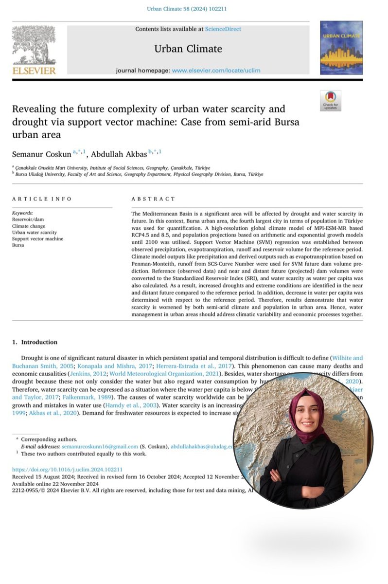 3- değerli meslektaşım Abdullah’a da <a href="/AbdullahAkbas_/">Abdullah Akbaş</a>   ayrıca teşekkür ederim. Bu başarının Coğrafya’ya gönül veren tüm lisansüstü öğrencilere de örnek olmasını dilerim.