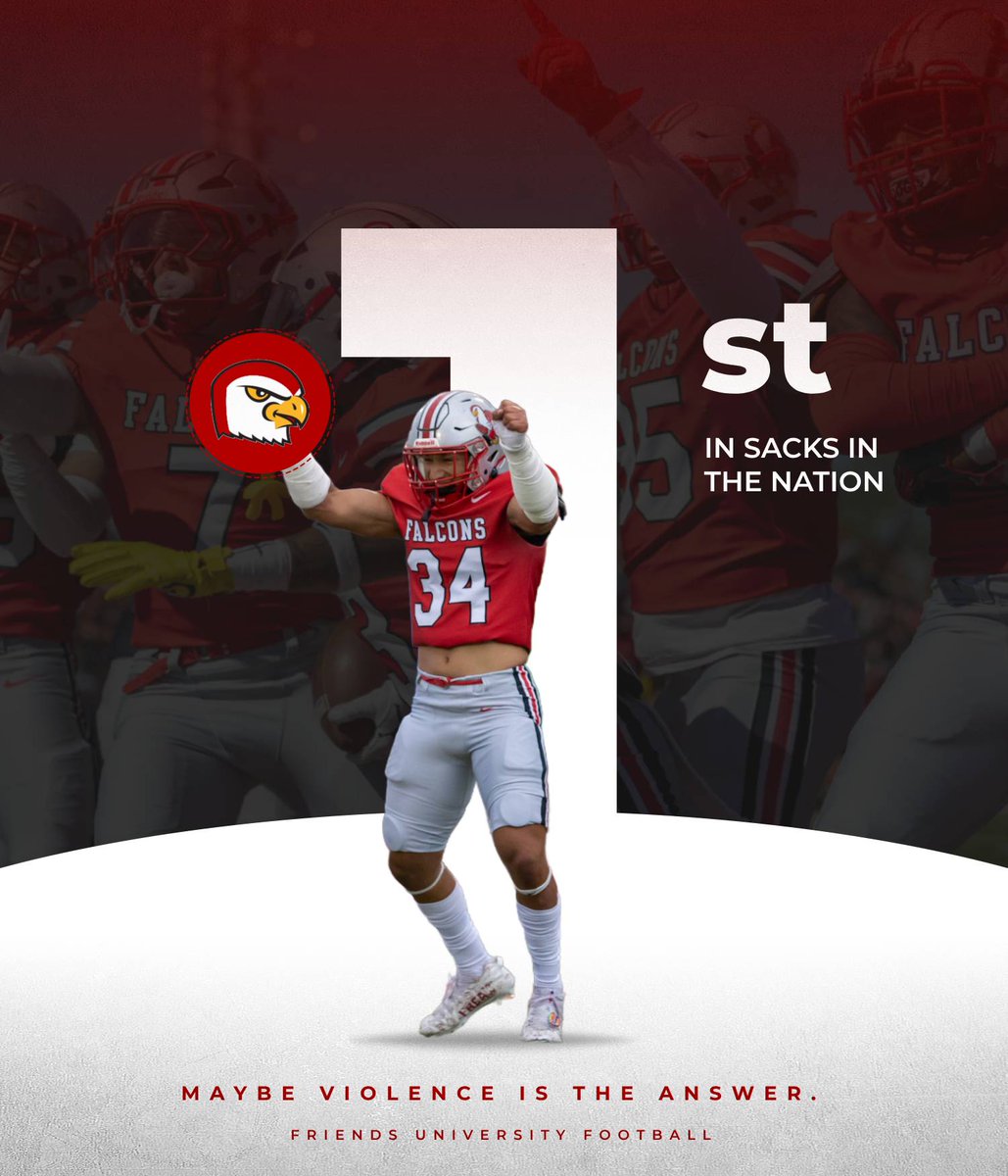 Defense lead the nation with 46 sacks on the season!

Violence.

#BTF