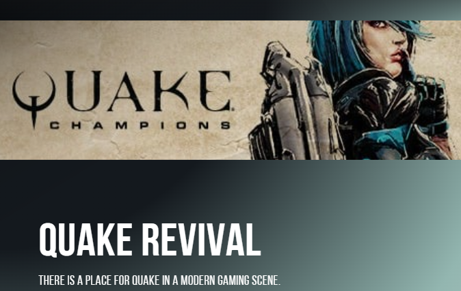 Vea 🐱🚀 (@just_vea) on Twitter photo Quake has had a huge impact on my life, and I felt compelled to put my thoughts into words. My hope is that they will resonate with some1 who loves Quake as I do and has the influence to bring the change.💁♀️
linkedin.com/posts/activity…
#ArenaFPS <a href="/idSoftware/">id Software</a> <a href="/ID_AA_Carmack/">John Carmack</a> <a href="/bethesda/">Bethesda</a> Quake has had a huge impact on my life, and I felt compelled to put my thoughts into words. My hope is that they will resonate with some1 who loves Quake as I do and has the influence to bring the change.💁♀️
linkedin.com/posts/activity…
#ArenaFPS <a href="/idSoftware/">id Software</a> <a href="/ID_AA_Carmack/">John Carmack</a> <a href="/bethesda/">Bethesda</a>