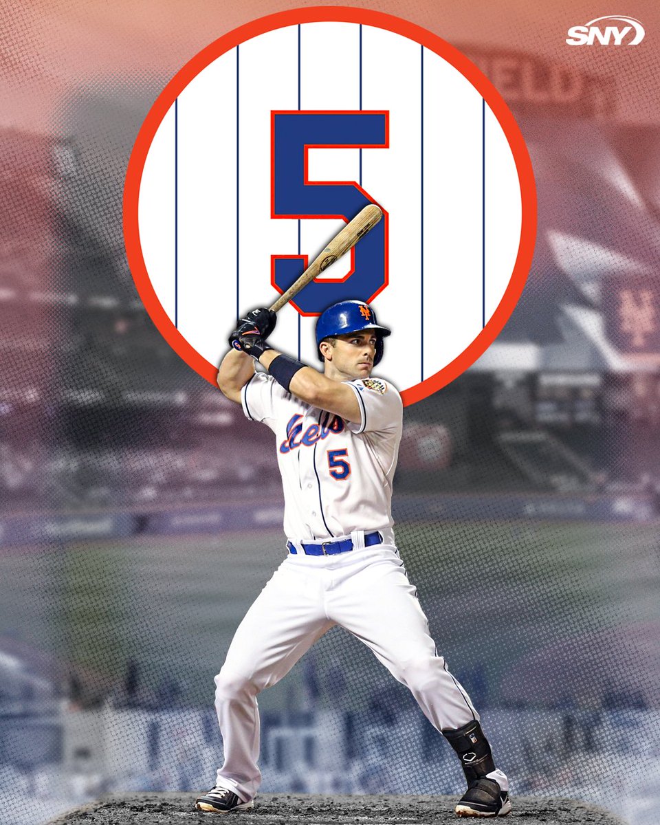 SNY_Mets's tweet image. Number 5.

Forever.