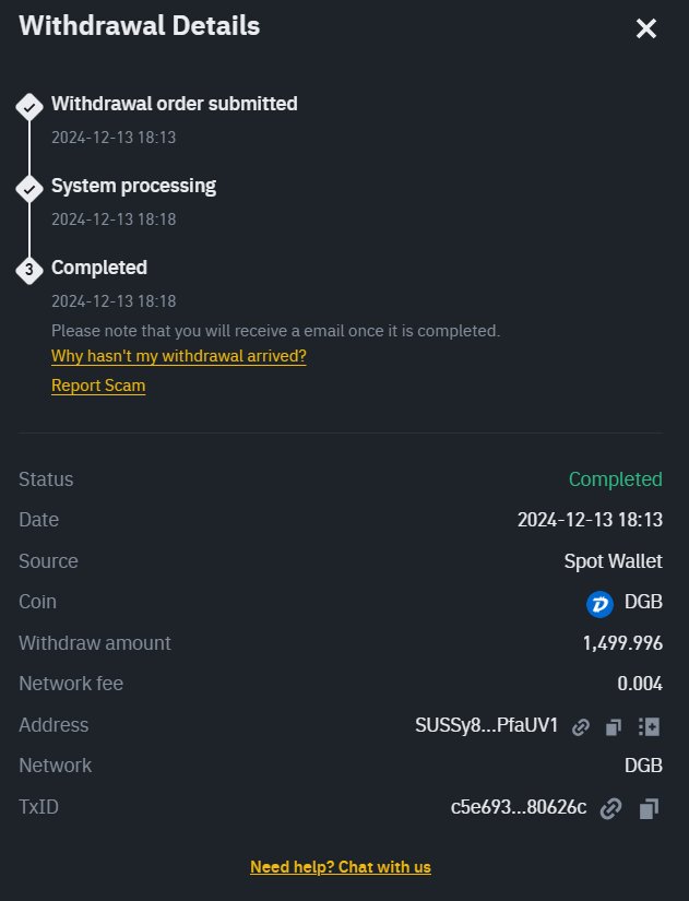 ii5518979b's tweet photo. I am very grateful to @isusgoofficial for the gift given to us, we are very happy and happy with this gift 1500 $DGB
Isus is one of the trusted projects
I will highly recomend every one to participate on this project
and in the future it will be even stronger..💪💪💪💪 https://t.co/BYbJfY49HU