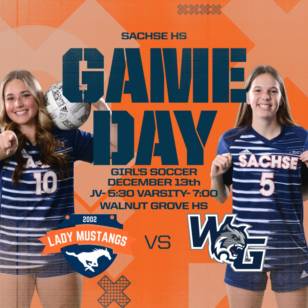 SachseGirlsSoc's tweet photo. Tday is the day! Call us the Nutcrackers bc we are going to CRUSH WALNUT GROVE!
#getinthespirit #sugarplumseniors #runmustangsrun #anddribble #andpass #andshoot #andscore https://t.co/QjSFyMFs50
