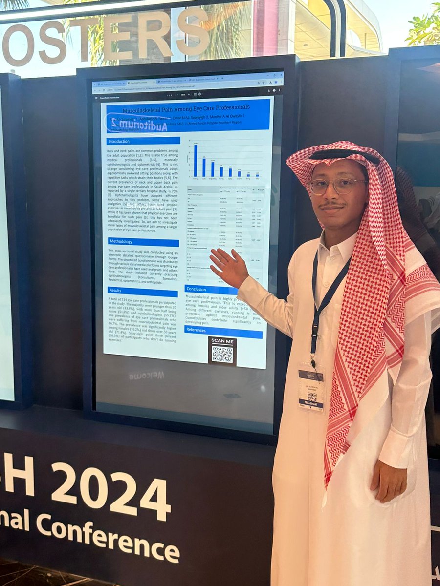 Ali_ALQrainees's tweet photo. سعدت بمشاركتي في مؤتمر مستشفى الملك خالد التخصصي للعيون خبرات ثرية تُضاف إلى رصيدي المعرفي #KKESH_2024 https://t.co/YIJll0eYtW