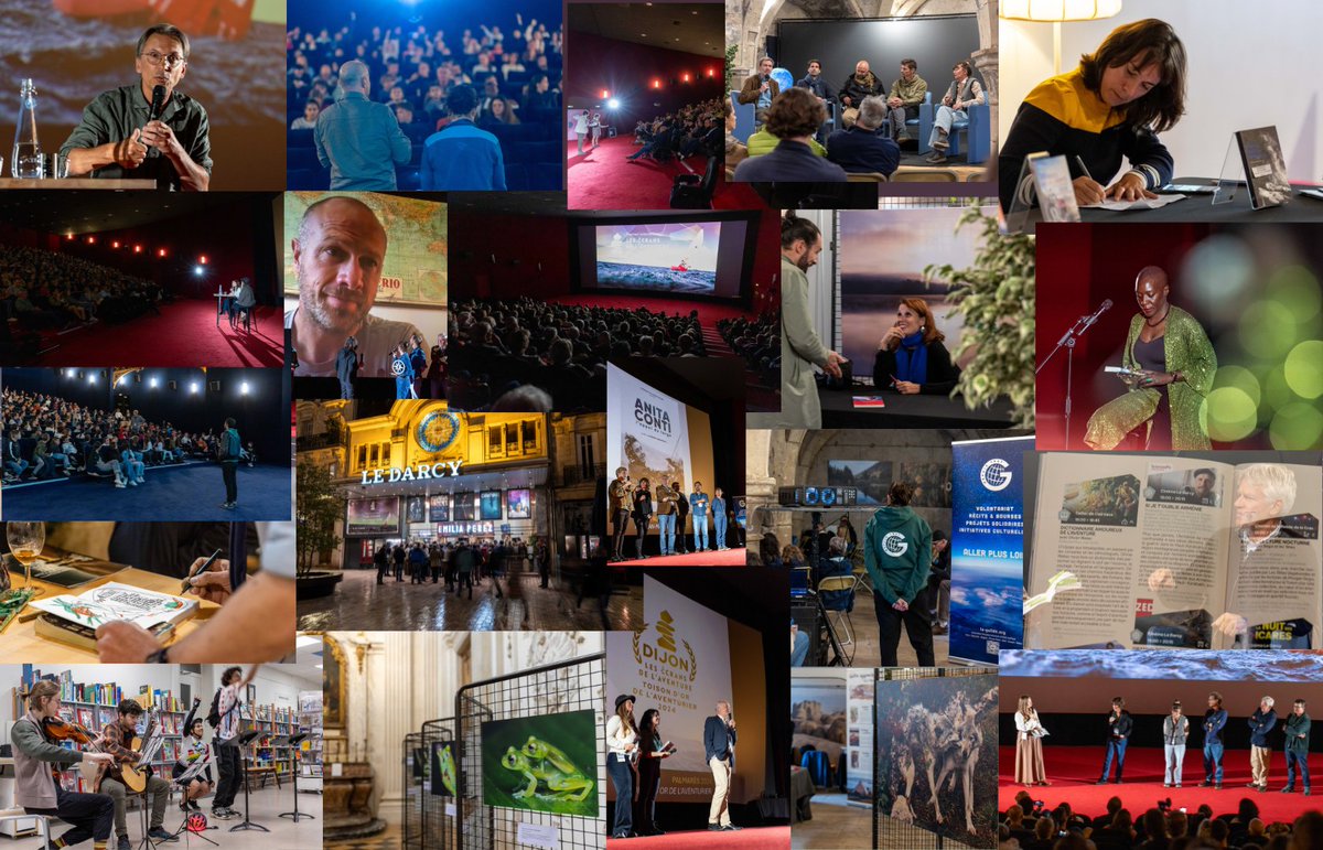 #Retro2024
6 jours de festival, 18 lieux d'expression, 97 rendez-vous, 120 invités et 16 000 spectateurs réunis ; des inspirations, des idées, des envies à n'en plus compter, les projets de demain.

📸 Les Écrans en images ➡️ lesecransdelaventure.com/le-magazine/al…

<a href="/LaGuilde_Action/">La Guilde</a> <a href="/dijon/">Ville de Dijon</a>