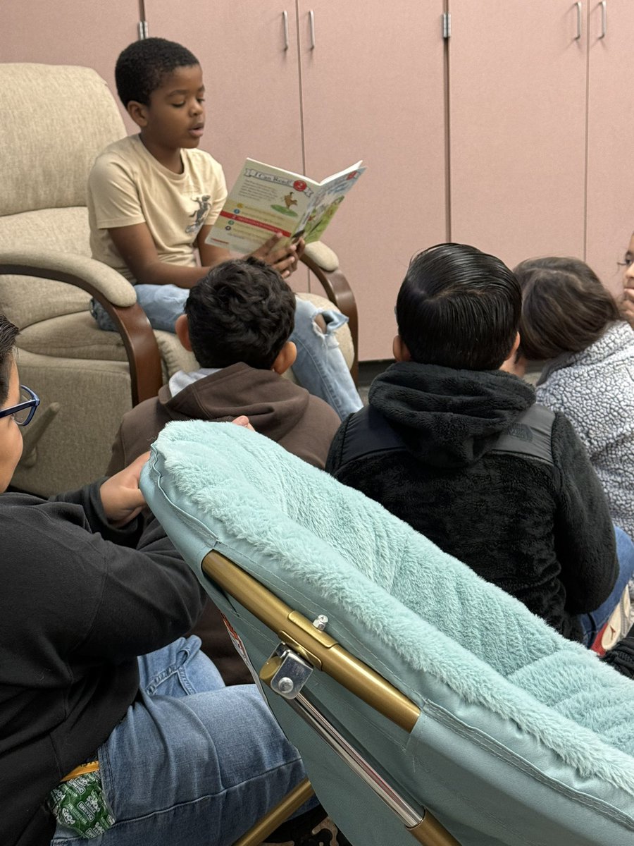 MrsWalker_WHE's tweet photo. This kiddo has paid his hard earned school Starbucks to be able to read to the class! Each time he shares different stories about horses! I love when they love to read and share! @HumbleISD_WHE https://t.co/986RLwg97G