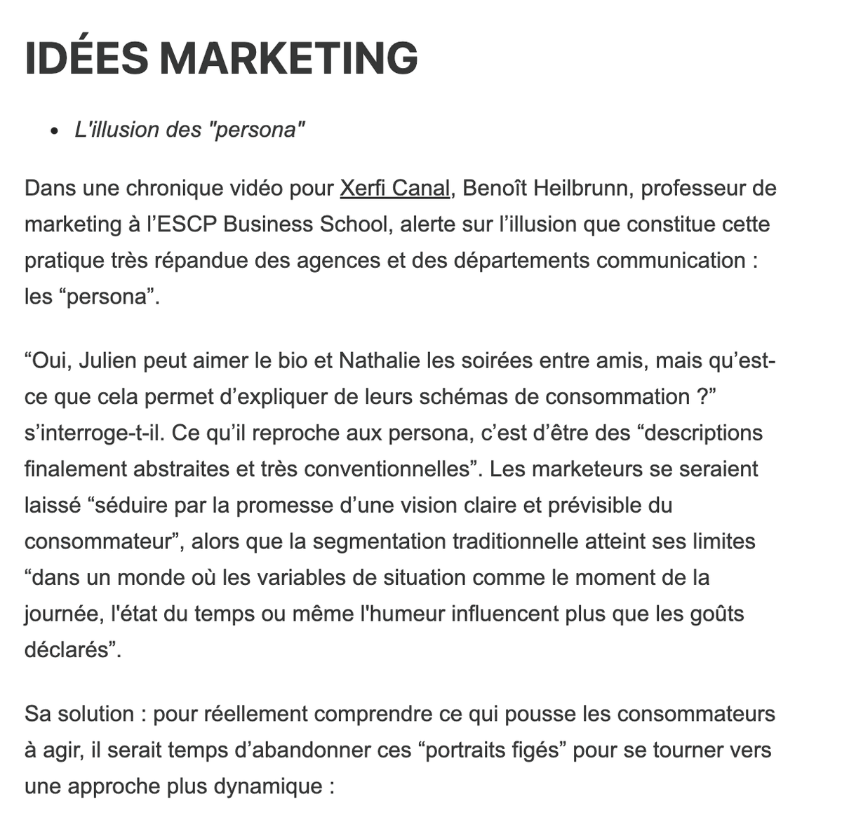 gromain's tweet photo. Enfin des arguments pour le club anti méthode "persona" où j'ai ma carte depuis si longtemps. (via la NL du cortex de @Havas) https://t.co/PKYP4jlWNP