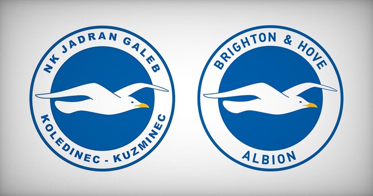 FootyAccums's tweet photo. Brighton have sent a letter demanding Croatian lower league club NK Jadran Galeb change their crest.

Brighton were alerted after a member of the Croatian club went to their offices, told them about the similarity between the two clubs, and asked for ‘some kind of symbolic donation, in the form of equipment’.

[@glasslavonije]