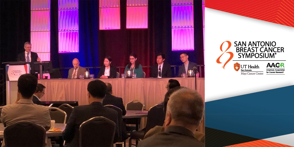 Friday's Poster Spotlight Sessions at #SABCS24 covered a wide range of topics, including the impact of immunobiology on therapeutic efficacy, using molecular imaging and AI to guide treatment, and addressing racial disparities in breast cancer outcomes. 
<a href="/AACR/">AACR</a> @UTHealthSAMDA