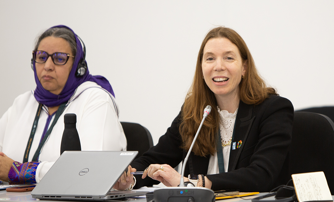 IISD_ENB's tweet photo. At "Locally Led Landscape Management for Land Degradation Neutrality, Sustainable Development and Socio-Ecological Resilience" at #COP16Riyadh, reps from the Maldives, Sierra Leone, Peru and Morocco shared stories of small grants for land restoration

➡️ https://t.co/XRmDDG2a2B https://t.co/NamXwe4XKB